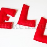 Bean Bag Letters