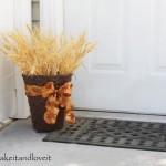 Autumn Wheat Basket