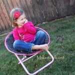 Recovering Kid’s Saucer Chair