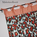 Decorate My Home, Part 10: Gathered Curtains with Ties