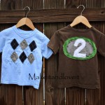 Re-purposing: Boys Tshirts, Part II