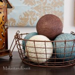 Decorate My Home, Part 13 - Hemp Ball Accents