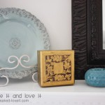 Rub 'n Buff.......a great way to transform your decor.