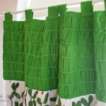 Decorate My Home, Part 20 - Gathered Top Panel Curtains with Blackout Lining