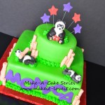 Make-a-Cake Series: Panda and Bamboo