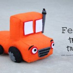 Felt Toy Truck - Little Boy Gift Idea