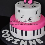 Make-a-Cake Series: Music Cake
