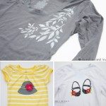 More with the Silhouette: Freezer Paper Stenciling and Heat Transfer TEES