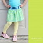 Repurposing: Shirt into Skirt with Yoga Style Waistband