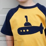 Re-Purposing: Baseball Style Tee from Men’s Tshirts