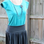 Women’s Skirt with Yoga Style Waist Band