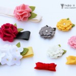 Wool Felt Hair Accessories for Baby