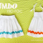 More spring dress/skirt ideas…….Jumbo Ric-Rac