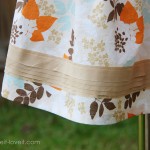 {Bias Cut} Fabric Strip Detail for Skirts and Dresses