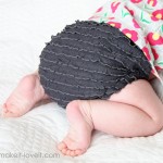 Diaper Covers with Ruffle Fabric