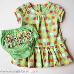 Altering Baby Clothes: Long Sleeves to Short {Plus Ruffles}
