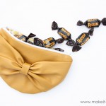 Rounded & Embellished {Faux Leather} Zipper Pouches