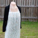 Long Ruffled Maxi Dress (using pre-ruffled fabric)