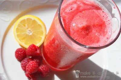 raspberry slushy