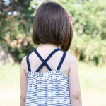 Re-purposing: Tshirt into Dress (or Top) with Braided Straps