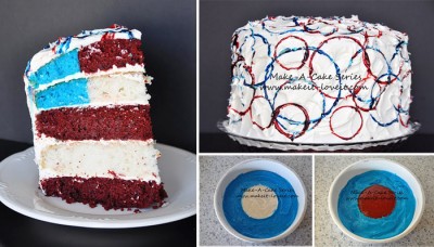 flag cake