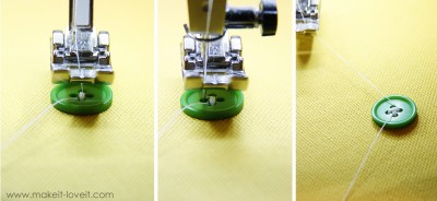 4 hole button
