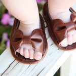 Baby Girl Sandals (made with faux leather)