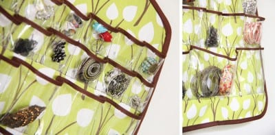 jewelry holder pockets