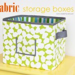 Fabric Storage Boxes (per your request)