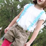 Interchangeable Suspenders (ruffled, plain, and bows)