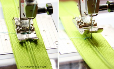 shorten zipper
