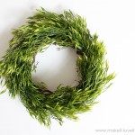 Home Decor: Leafy Foliage Wreath