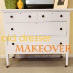 Home Decor: Painting an Old Dresser (from the thrift store)