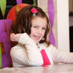 A big 'Happy Birthday' to my 5 year old girl!