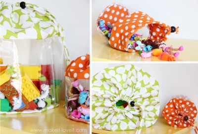 clear toy bags