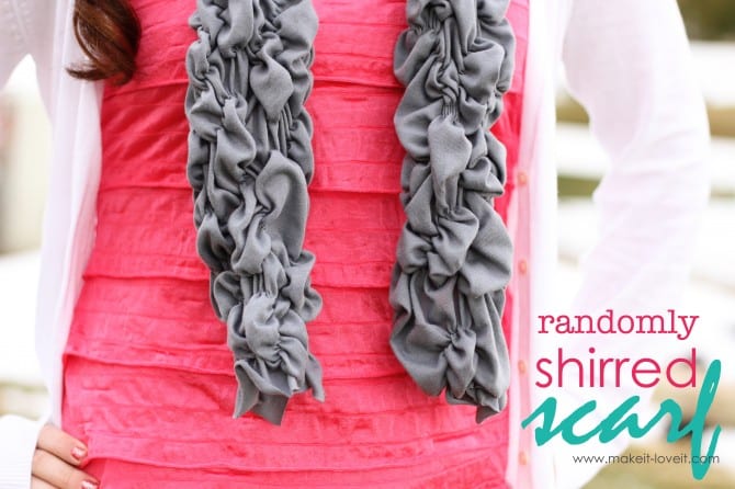 30 Fabulous DIY Scarf Tutorials featured by top US sewing and knitting blog, Flamingo Toes.