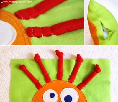 monster pillow