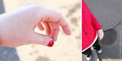 running hand