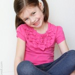 Turn Long Sleeves to Short {with added Bow Front}