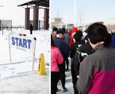 start line