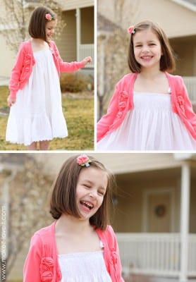 shirred dress sweater