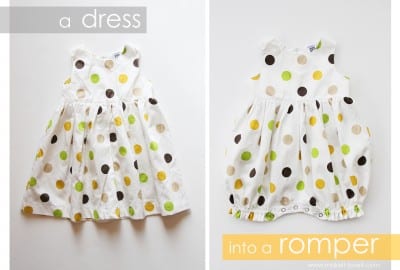 dress into romper