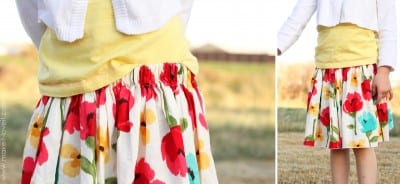 skirt up close