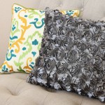 Decorative Satin Flower Pillow….MADE EASY