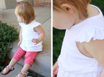 chloe flutter sleeve