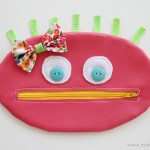 Zipper Mouth Pencil Case {girl version}