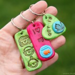 Stamped Clay Jewelry (and Keychains and Gift Tags)