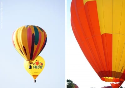 hot air balloons