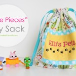 "Little Pieces" Toy Sack.....a great place to store all those teeny pieces!