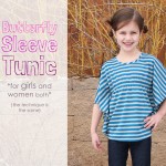 Butterfly Sleeve Tunic (a top for women and girls)